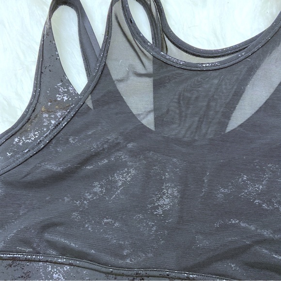 Puma Black Mid Impact Fashion Luxe Ellavate Bra NWOT - Picture 9 of 12